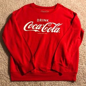 Red Coca-Cola sweater
